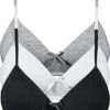 Lot De 3 Soutiens-gorge Avec Coques Sans Armatures, Avec Coton -Venus Mode Winkel 12019923 CYhROQiS
