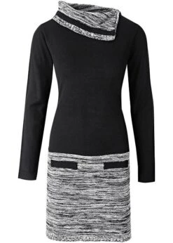 Robe En Maille à Manches Longues