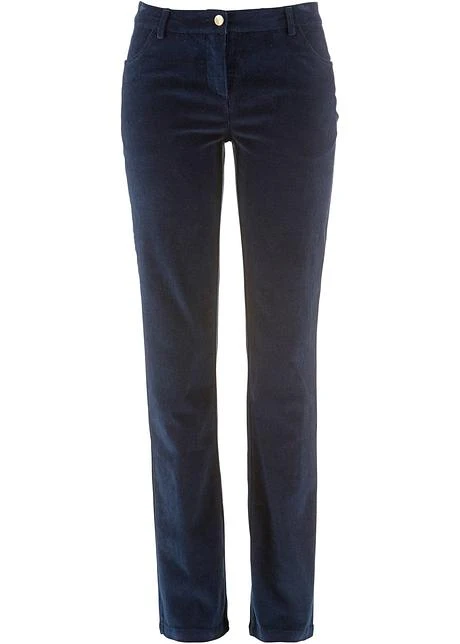 Pantalon Stretch En Velours Côtelé, Straight 9 Pantalon Stretch En Velours Côtelé, Straight - Afbeelding 7