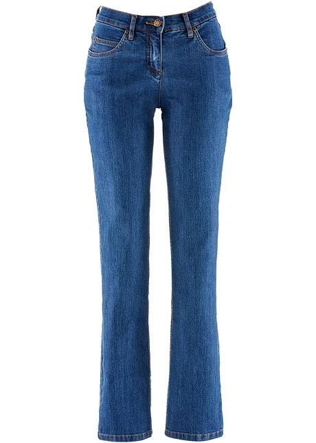 Jean High Waist Straight, Extensible 3 Jean High Waist Straight, Extensible