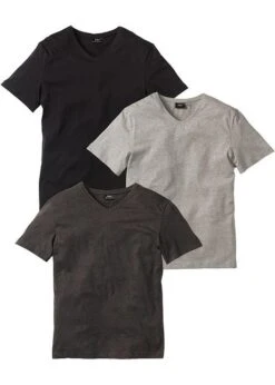 Lot De 3 T-shirts Col V