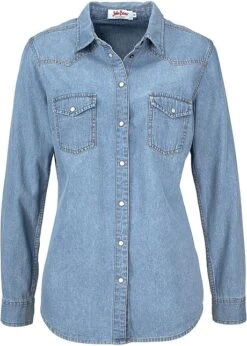 Chemise En Jean Manches Longues