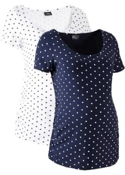 Lot De 2 T-shirts De Grossesse En Coton -Venus Mode Winkel 15069375 DD7DnrhX