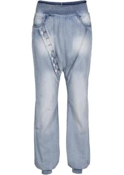 Rainbow Jean Baggy En TENCEL™ Lyocell Avec Délavage Intense