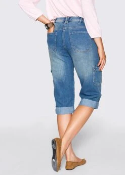 Jean 3/4 Cargo Stretch, Taille Normale -Venus Mode Winkel 15248105 xgf7VUQ8