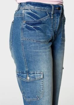 Jean 3/4 Cargo Stretch, Taille Normale -Venus Mode Winkel 15248106 eWgOZrGt
