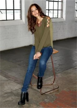 Rainbow Jean Taille Haute 17 Rainbow Jean Taille Haute -Venus Mode Winkel 16045880 dCi7cQHT