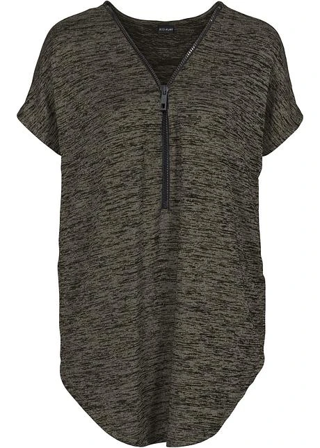 T-shirt Oversize à Fermeture Zippée 12 T-shirt Oversize à Fermeture Zippée - Afbeelding 10