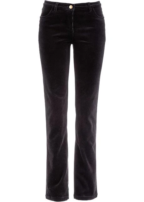 Pantalon Stretch En Velours Côtelé, Straight 10 Pantalon Stretch En Velours Côtelé, Straight - Afbeelding 8
