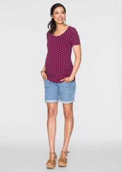 Lot De 2 T-shirts De Grossesse En Coton -Venus Mode Winkel 16100493 xHuauATd