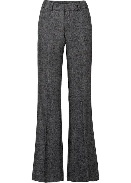Pantalon à Jambes Larges, Taille Courte 3 Pantalon à Jambes Larges, Taille Courte