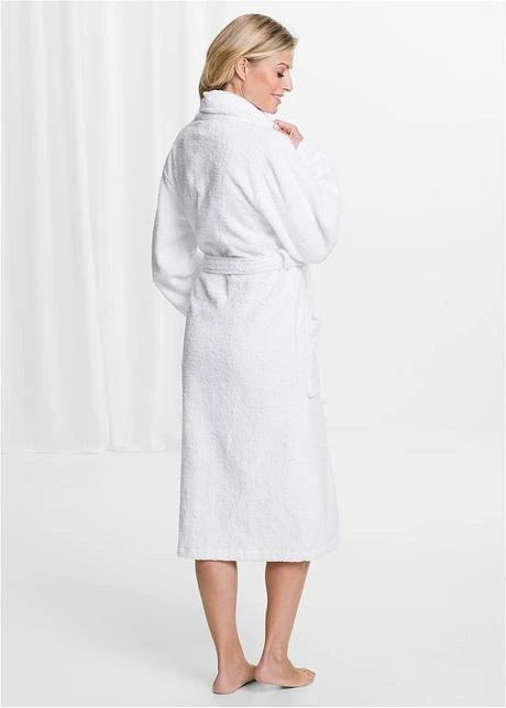 Peignoir De Bain En éponge De Coton 5 Peignoir De Bain En éponge De Coton - Afbeelding 3