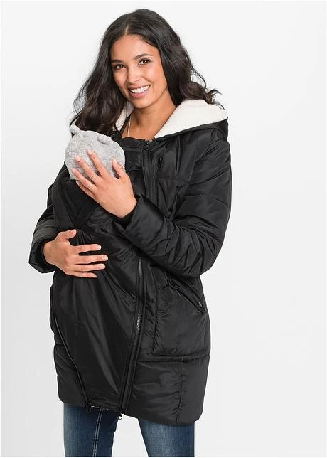 Veste De Grossesse Doublée Avec Empiècement Pour Bébé 4 Veste De Grossesse Doublée Avec Empiècement Pour Bébé - Afbeelding 2
