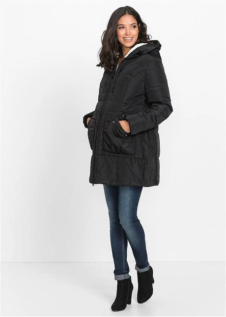 Veste De Grossesse Doublée Avec Empiècement Pour Bébé 6 Veste De Grossesse Doublée Avec Empiècement Pour Bébé - Afbeelding 4