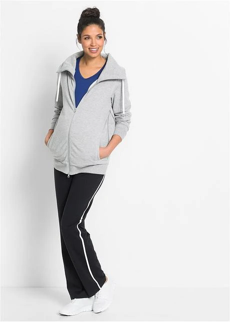 Pantalon De Grossesse Extensible Avec Du Coton, Straight 6 Pantalon De Grossesse Extensible Avec Du Coton, Straight - Afbeelding 4