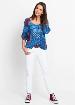 Blouse-tunique Froissée à Manches Longues -Venus Mode Winkel 16256303 QXYbpXuP