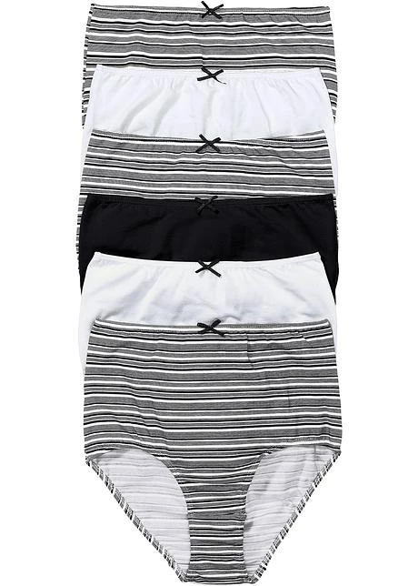 Lot De 6 Slips Taille Haute 8 Lot De 6 Slips Taille Haute - Afbeelding 6