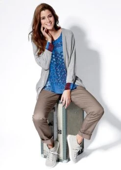 Blouse-tunique Froissée à Manches Longues -Venus Mode Winkel 17000689 rhSVzp59