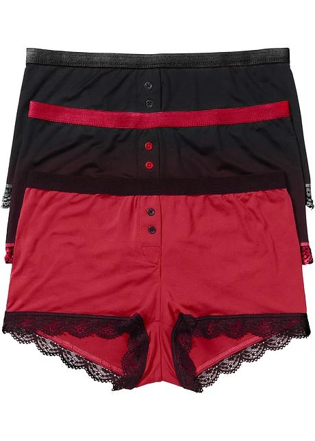 Lot De 3 Boxers Femme Microfibre 3 Lot De 3 Boxers Femme Microfibre