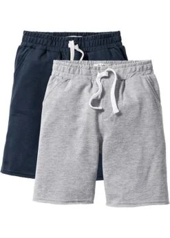 Lot De 2 Bermudas MatiÚre Sweat Garçon