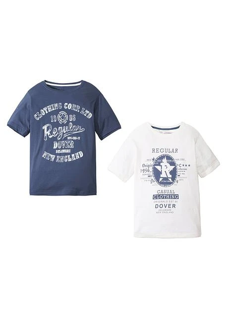 Lot De 2 T-shirts Garçon En Coton 4 Lot De 2 T-shirts Garçon En Coton - Afbeelding 2