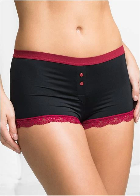 Lot De 3 Boxers Femme Microfibre 4 Lot De 3 Boxers Femme Microfibre - Afbeelding 2