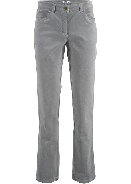 Pantalon Stretch En Velours Côtelé, Straight 11 Pantalon Stretch En Velours Côtelé, Straight - Afbeelding 9