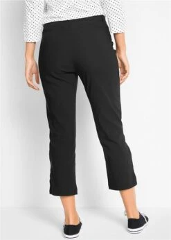 Pantalon 7/8 Fendu En Bengaline Avec Taille Confortable -Venus Mode Winkel 17287872 qW5JihUg