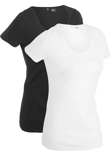 Lot De 2 T-shirts De Sport Longs En Coton 11 Lot De 2 T-shirts De Sport Longs En Coton - Afbeelding 9
