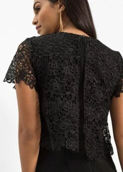 Combi-pantalon Avec Dentelle -Venus Mode Winkel 17308553 Slk1HTUa