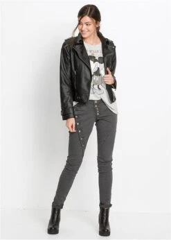 Rainbow Pantalon Avec Patte De Boutonnage En Biais -Venus Mode Winkel 17329624 IbefEoQZ