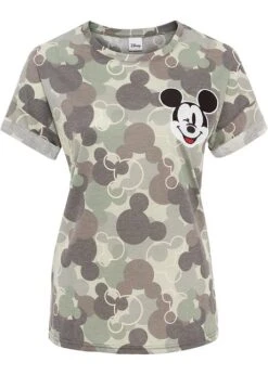 Disney T-shirt Camouflage Mickey Mouse