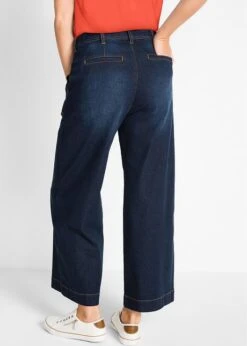 Jean 7/8 Taille Haute à Ceinture Nouée, Loose Fit -Venus Mode Winkel 18013876 gtxMZP6Z