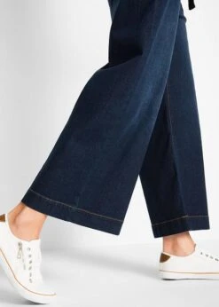 Jean 7/8 Taille Haute à Ceinture Nouée, Loose Fit -Venus Mode Winkel 18013877 U9YrLQtp