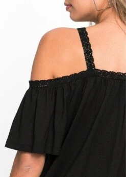 Rainbow T-shirt à épaules Dénudées Avec Galon En Dentelle -Venus Mode Winkel 18041480 q9BZc7dY