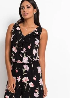 Combinaison à Fleurs En Jersey 13 Combinaison à Fleurs En Jersey -Venus Mode Winkel 18060534 OFSkFhgy