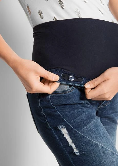 Short En Jean De Grossesse Début De Grossesse/après La Naissance 8 Short En Jean De Grossesse Début De Grossesse/après La Naissance - Afbeelding 6