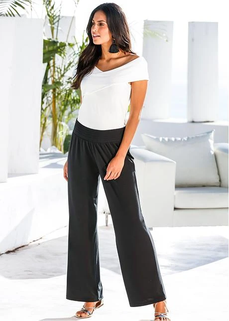 Pantalon Palazzo En Jersey 9 Pantalon Palazzo En Jersey - Afbeelding 7