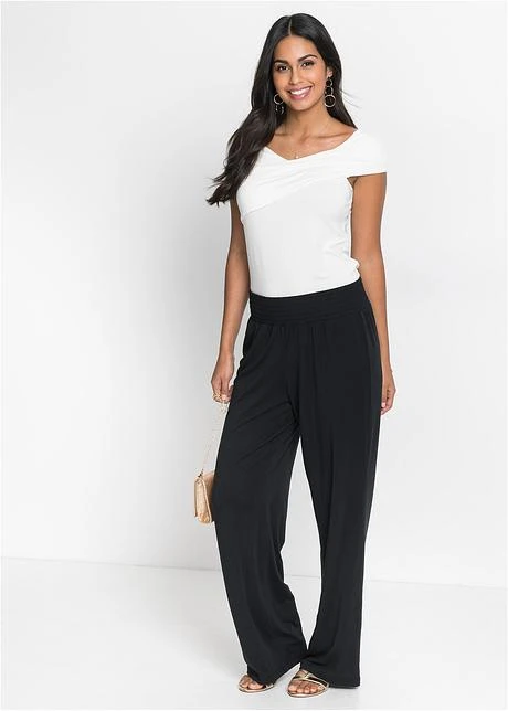 Pantalon Palazzo En Jersey 6 Pantalon Palazzo En Jersey - Afbeelding 4
