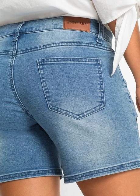 Short En Jean Brodé 8 Short En Jean Brodé - Afbeelding 6