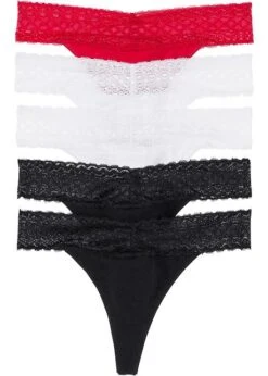 Lot De 5 Strings à Dentelle