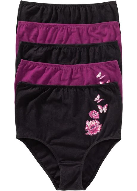 Lot De 5 Slips Taille Haute 8 Lot De 5 Slips Taille Haute - Afbeelding 6