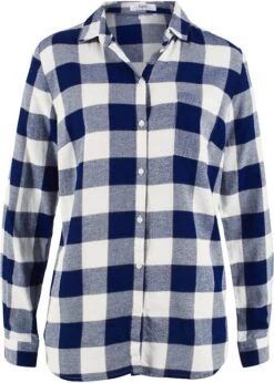 Chemisier En Flanelle, Manches Longues