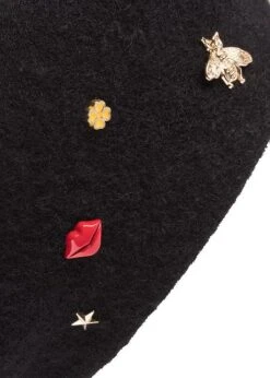 Béret Avec Petits Rivets Designed By Maite Kelly -Venus Mode Winkel 18260135 Yu17Bpcl