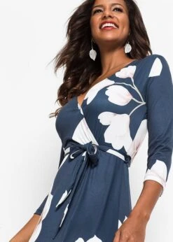 Robe Courte-longue Avec Ceinture à Nouer -Venus Mode Winkel 18278495 OFAbrpOP