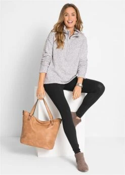 Legging à Empiècement Taille Confortable -Venus Mode Winkel 18300273 z35RT2l0