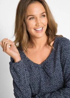 T-shirt Coton, Manches Longues -Venus Mode Winkel 18302285 uxEzePN7