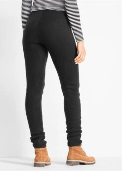 Legging Thermo Côtelé Avec Taille Côtelée -Venus Mode Winkel 18313005 liRks6k3