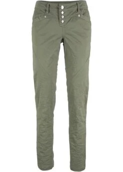 Pantalon Extensible Effet Froissé
