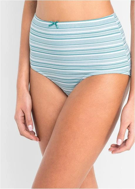 Lot De 6 Slips Taille Haute 4 Lot De 6 Slips Taille Haute - Afbeelding 2